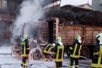 Seyir halinde alev topuna döndü