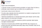 Ali Keskin sessizliğini bozdu