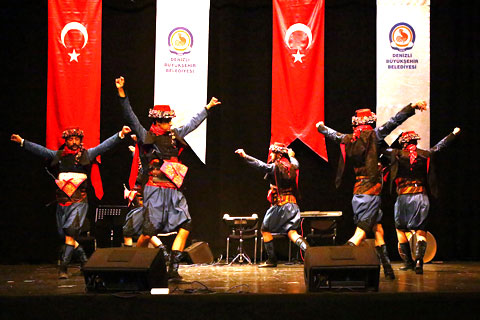 Kardeş şehirde Denizli coşkusu