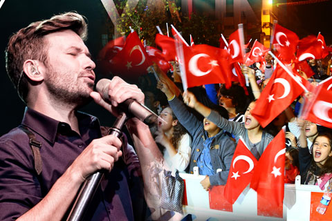 Yalın konseri Çınar Meydanı’nda