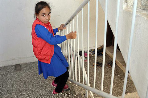 Damla yürümek istiyor