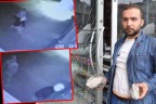 Camı kıramayınca marketi soyamadılar