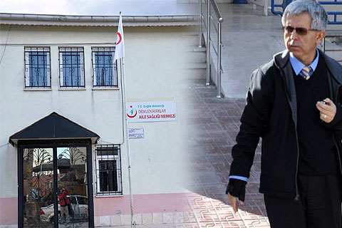Aile hekimine hasta yakınından sandalyeli saldırı