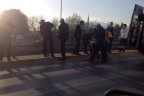 Köprülü kavşakta intihar girişimi