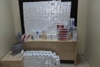 5 bin 550 paket kaçak sigara ele geçirildi
