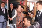 Subaşıoğlu’ndan Bayramyeri patlamasında zarar görenlere ziyaret