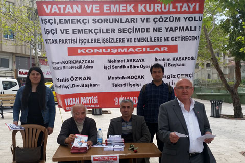 Üreten Türkiye için Vatan ve Emek Kurultayı