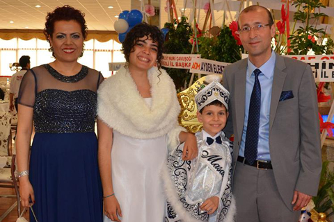 Boyacı Ailesi’nin mutluluğu
