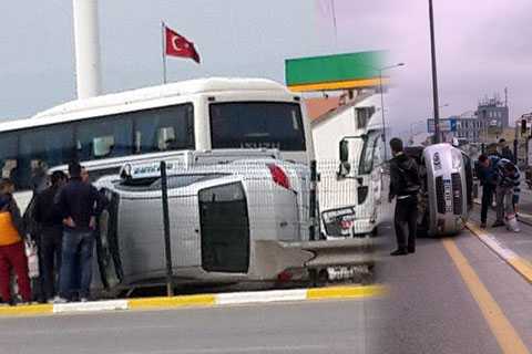 Akıl almaz kaza