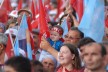 CHP mitinginden kareler…