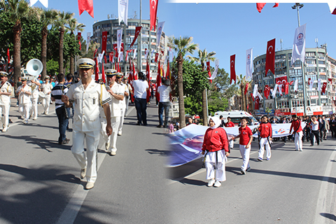 Gençler bayramını kutluyor