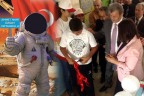 Fuarın gözdesi astronot