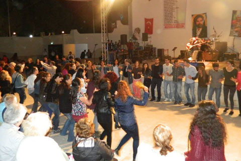 Akkaya ve İrence ile coştular