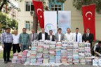 Merkezefendi’ye kitap desteği