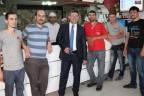 Subaşıoğlu esnafı ziyaret etti