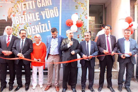 MHP Denizli Seçim Koordinasyon Merkezi açıldı