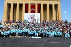 2 BİN KİŞİ 50 OTOBÜSLE ANITKABİR’E GİTTİ