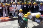 Ülkücü İşçiler Soma için toplandı