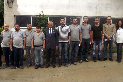 VATAN PARTİSİ İŞÇİLERLE BULUŞTU