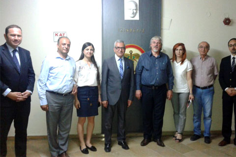 VATAN ADAYLARINDAN DENİZLİ TABİP ODASI’NA ZİYARET