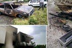 Zeytinköy’de elektrikli bisiklet yangın çıkardı