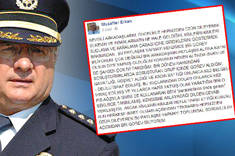 Eski Müdür Erkan’dan sert paylaşım