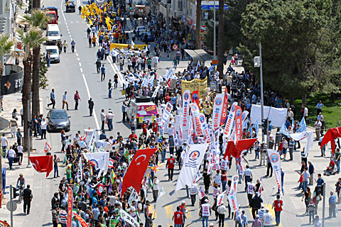 Denizli’de 1 Mayıs