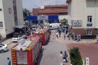 DEVLET HASTANESİ’NDE YANGIN PANİĞİ