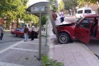 Ağaca çarparak durabildi
