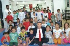 BULDANLI ÇOCUKLAR KARETE KURSUNA AKIN ETTİ