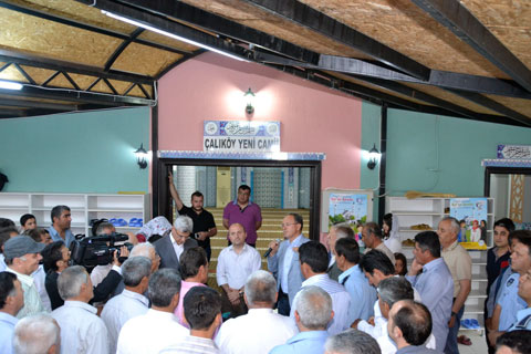 Çalıköyü Camii ibadete açıldı