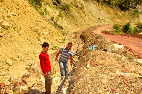 Gökçeyaka’nın içme suyu şebekesi değişiyor