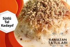 Sütlü Tel Kadayıf Tarifi