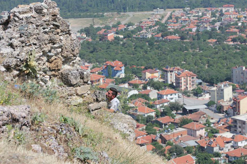 Sevgilisi terk edince intihar için Honaz Kalesi’ne çıktı
