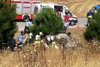 Otomobil tarlaya uçtu: 7 yaralı