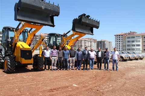 Yeni araç parkı hizmete girdi