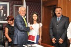 Oğuz başarıyı ödüllendirdi