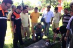Yangın işçilerine arama-kurtarma eğitimi