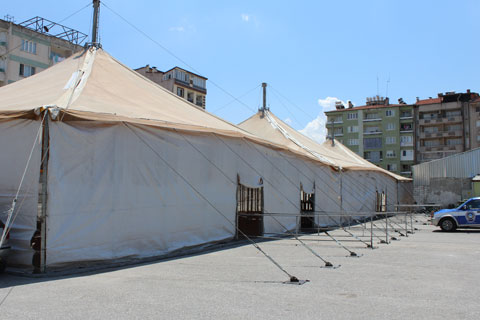 İftar Çadırı kuruldu