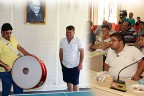 Ramazan davulcuları göreve hazır