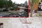 Çameli’de sağanak yağış ve dolu