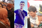 Şehit son kez baba ocağında