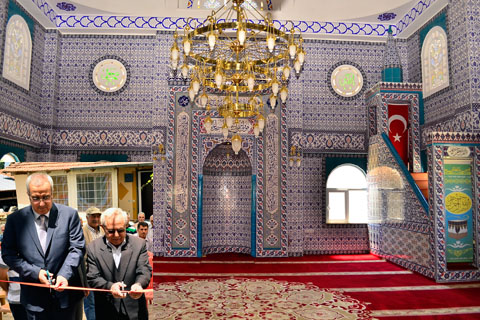 Yaylapınar Camii ibadete açıldı