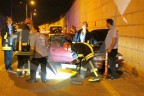 Askeri Saha Yolu’nda kaza: 2 yaralı