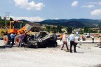Çameli’de cip takla attı: 1 yaralı