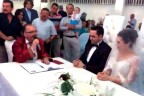 Nikah memuru baba kızının nikahını kıydı