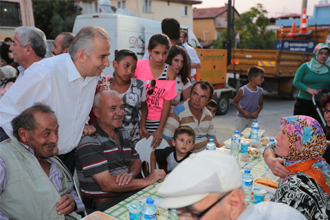 Gönül sofrası Muratdede’de kuruldu