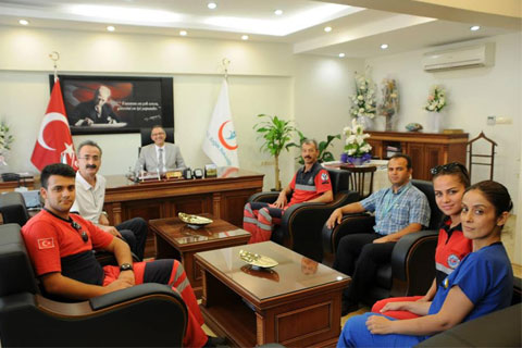 UMKE EKİBİ MÜLTECİLER İÇİN GİDİYOR