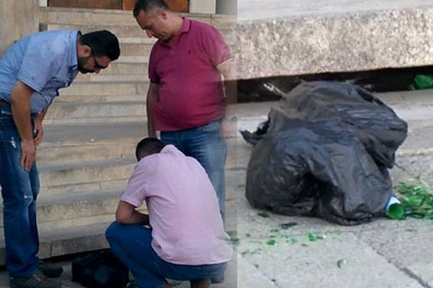 Merkez Bankası önünde bomba paniği