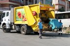 Merkezefendi’de hergün 300 ton çöp toplanıyor